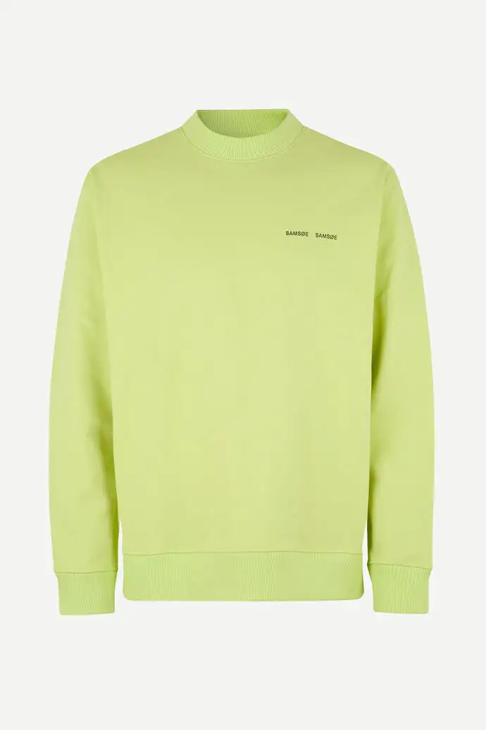 Samsoe Samsoe | Norsbro Crew neck 11720 Daiquiri Green