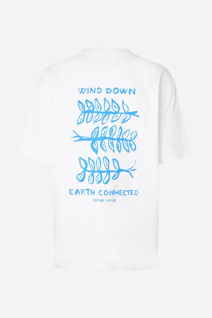 Samsoe Samsoe | Sa wind uni t-shirt 11725 white connected