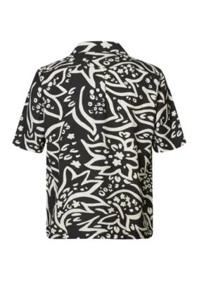 Samsoe Samsoe | Saoscar ax shirt 10527 black amaryllis