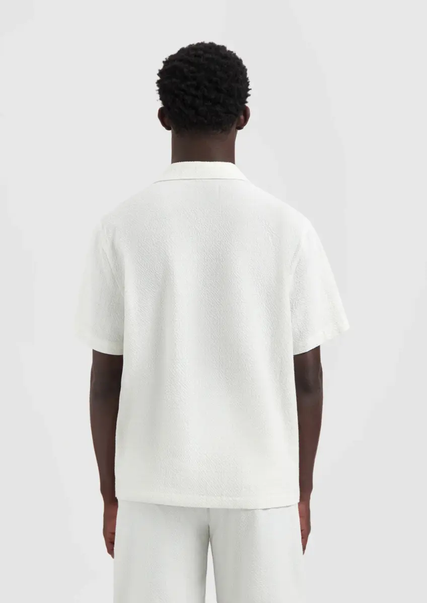 Shirt jersey melange stretch