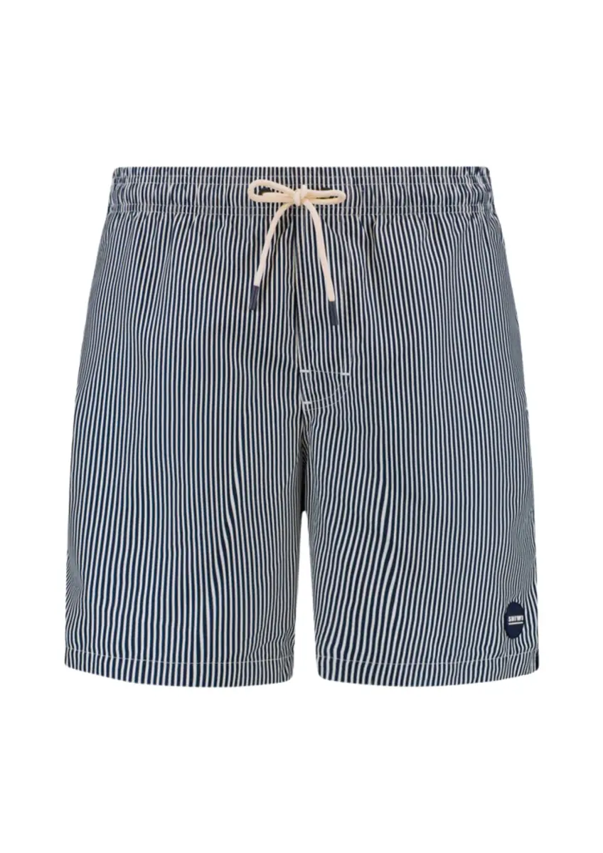 Shiwi | Men mike swim shorts 7inch fine stripe