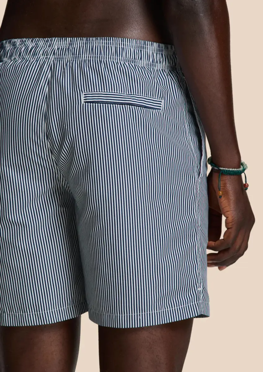Shiwi | Men mike swim shorts 7inch fine stripe