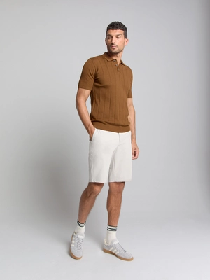 Short chino jersey travel