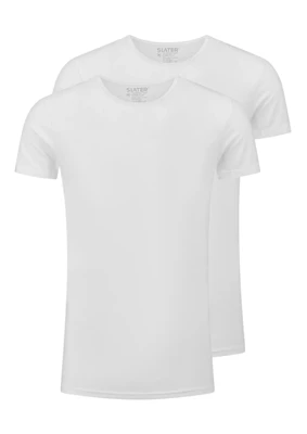 Slater | STRETCH 2-pack T-Shirt O-neck S/S