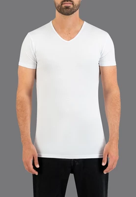Slater | STRETCH 2-pack T-Shirt V-neck S/S