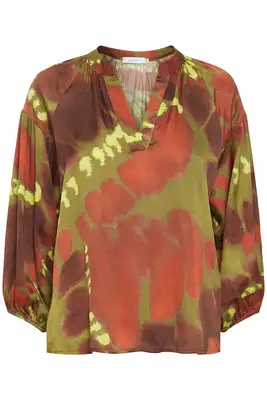 Sorbet | SBOBAMA BLOUSE Green Moss