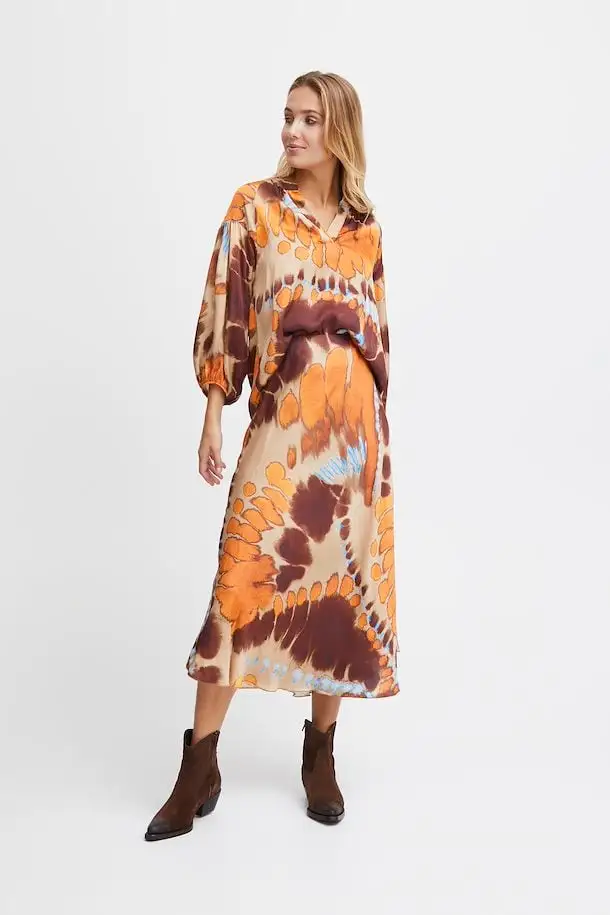 Sorbet | SBOBAMA SKIRT Plaza Taupe