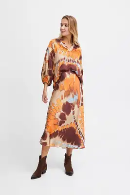 Sorbet | SBOBAMA SKIRT Plaza Taupe