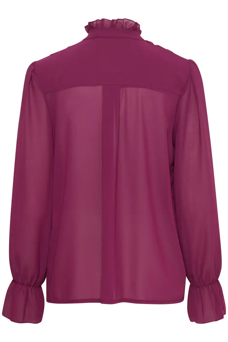 Sorbet | SBRUFFLE BLOUSE 182525 Magenta Haze