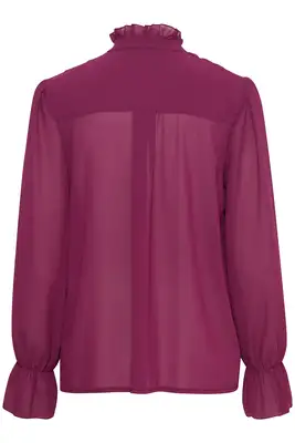 Sorbet | SBRUFFLE BLOUSE 182525 Magenta Haze
