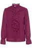 Sorbet | SBRUFFLE BLOUSE 182525 Magenta Haze