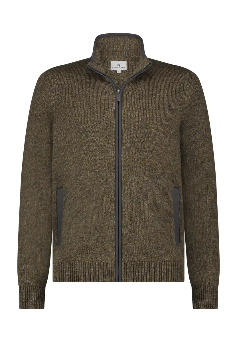 State Of Art | Cardigan plain - nyl