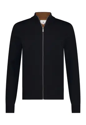 State of Art | Cardigan plain - zip