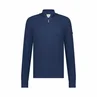 State Of Art | Pullover sportzip plain mouline kobalt/donkerblauw