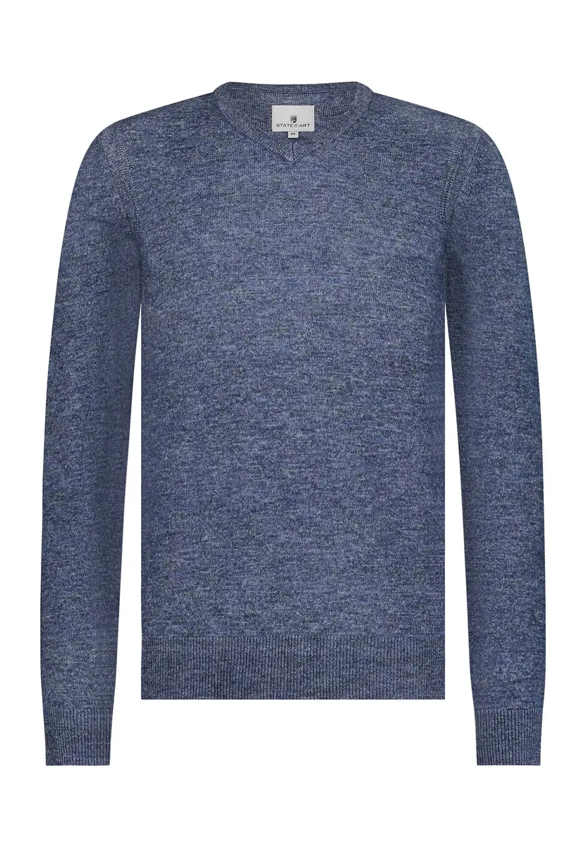 State Of Art | Pullover v-neck plai