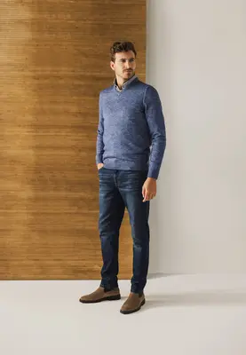 State Of Art | Pullover v-neck plai
