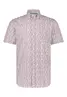 State Of Art | Shirt ss print poplin wit/kersrood