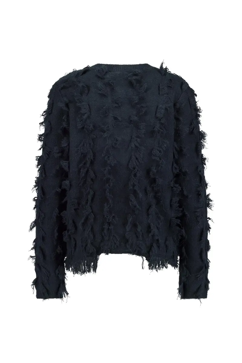 Studio Anneloes | Anka fringe cardigan