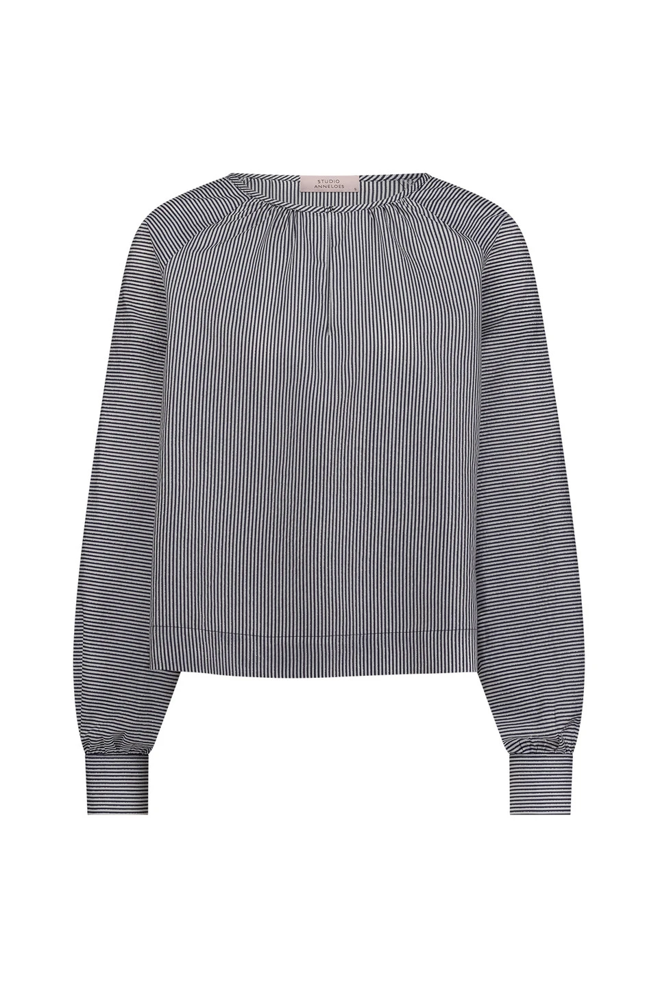 Studio Anneloes | Babs poplin stripe top