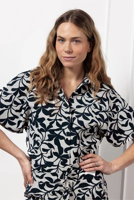 Studio Anneloes | Barb leafs blouse