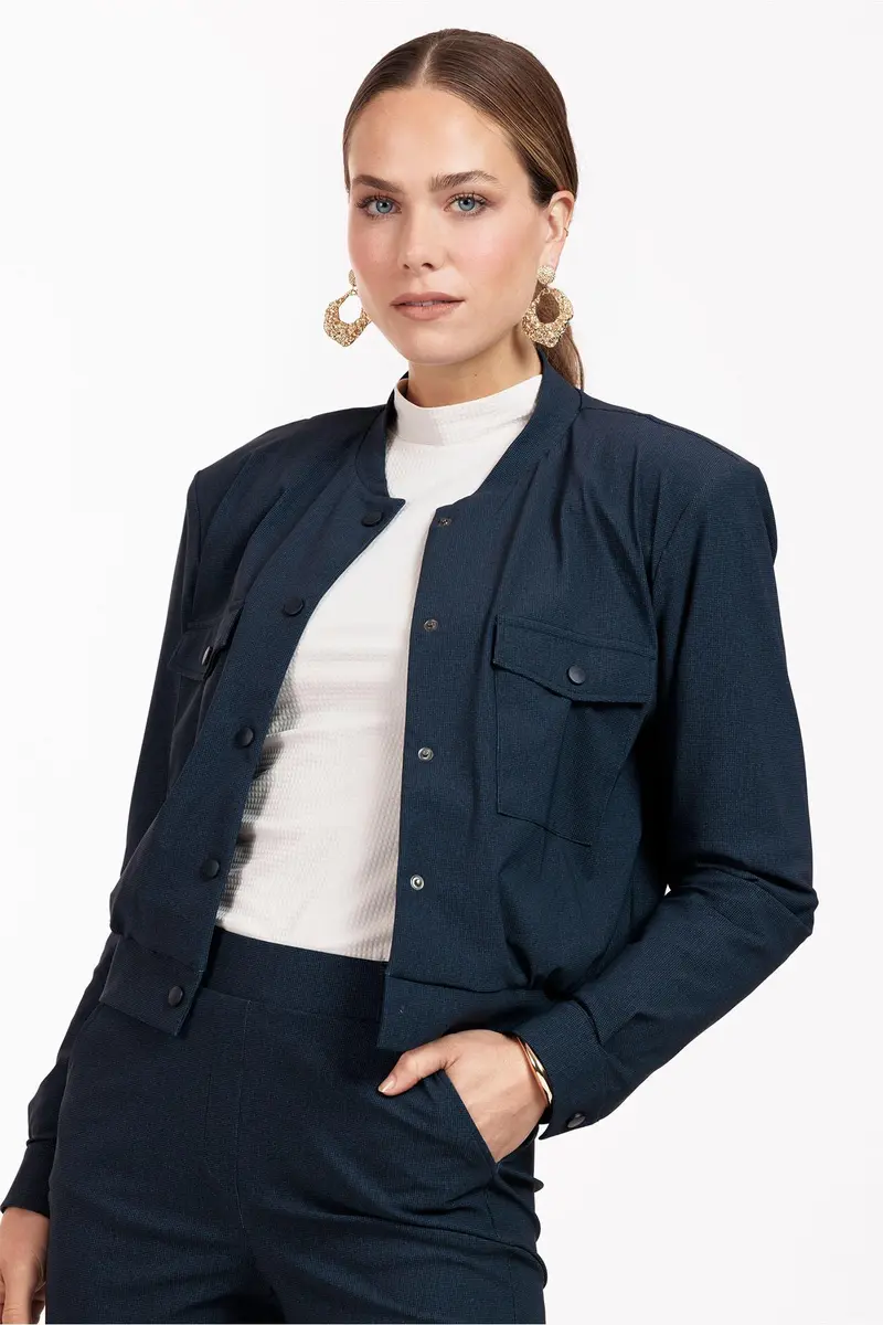 Studio Anneloes | Bernize mini check bomber