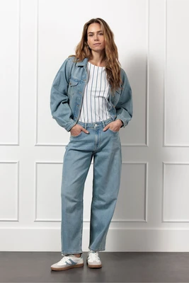 Studio Anneloes | Berry denim trousers