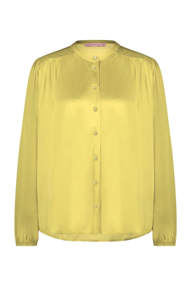 Studio Anneloes | Birdie LS satin blouse