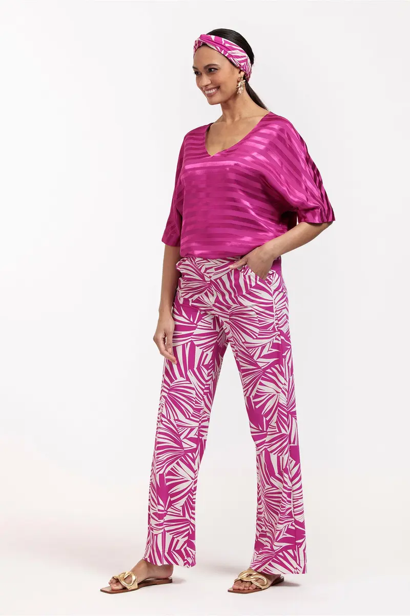 Studio Anneloes | Birgitta satin stripe top