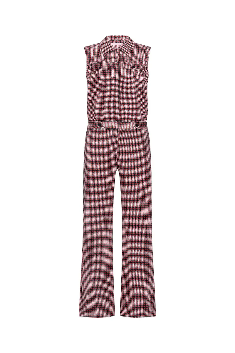 Studio Anneloes | Burnice check jumpsuit