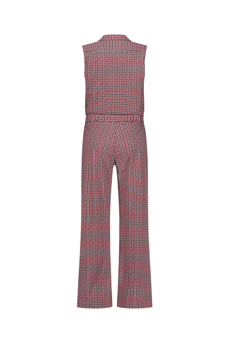 Studio Anneloes | Burnice check jumpsuit