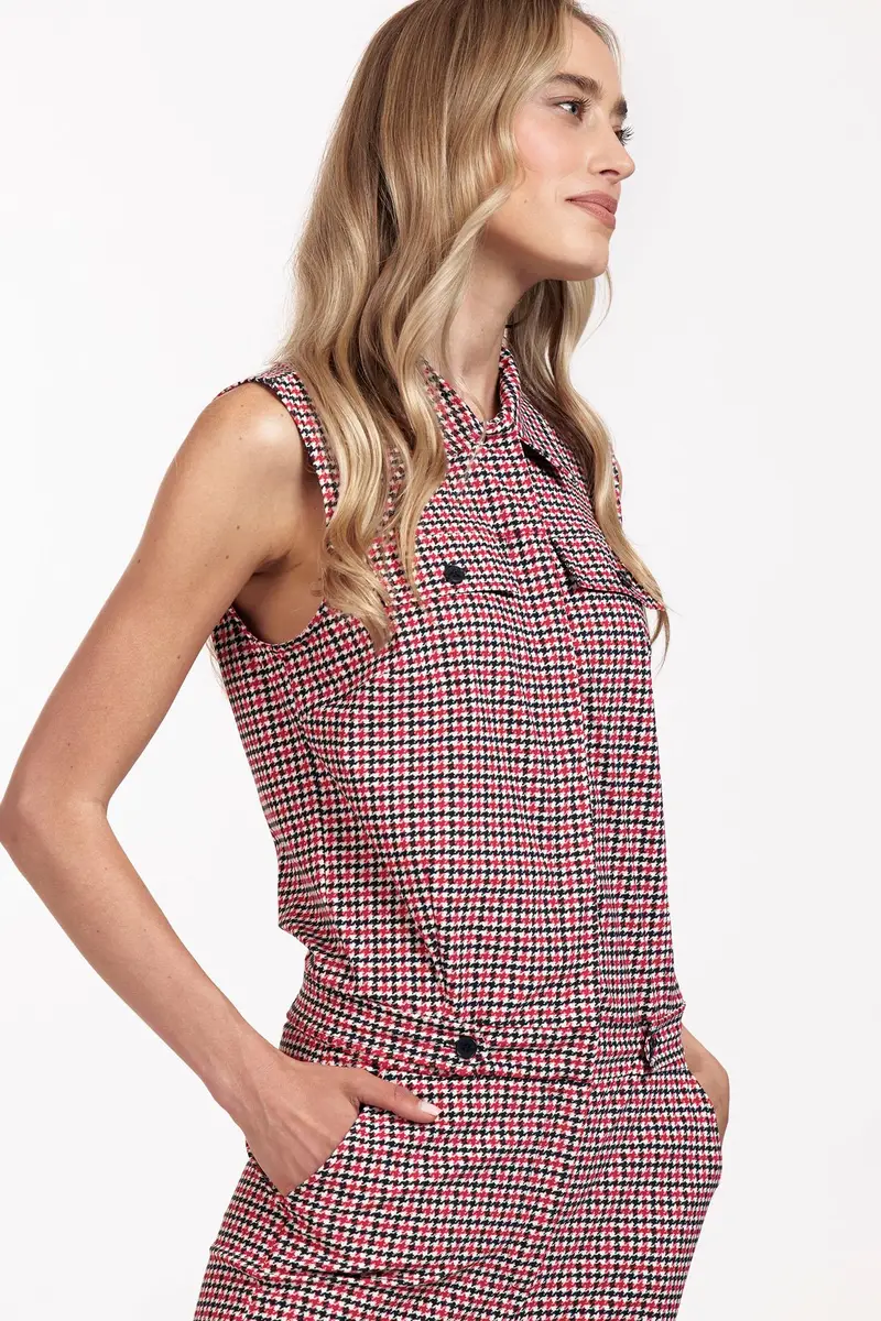 Studio Anneloes | Burnice check jumpsuit