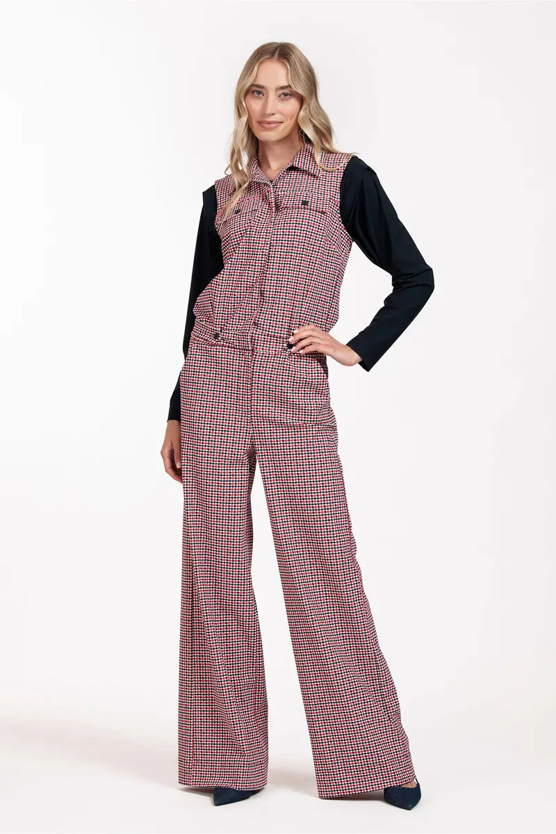 Studio Anneloes | Burnice check jumpsuit