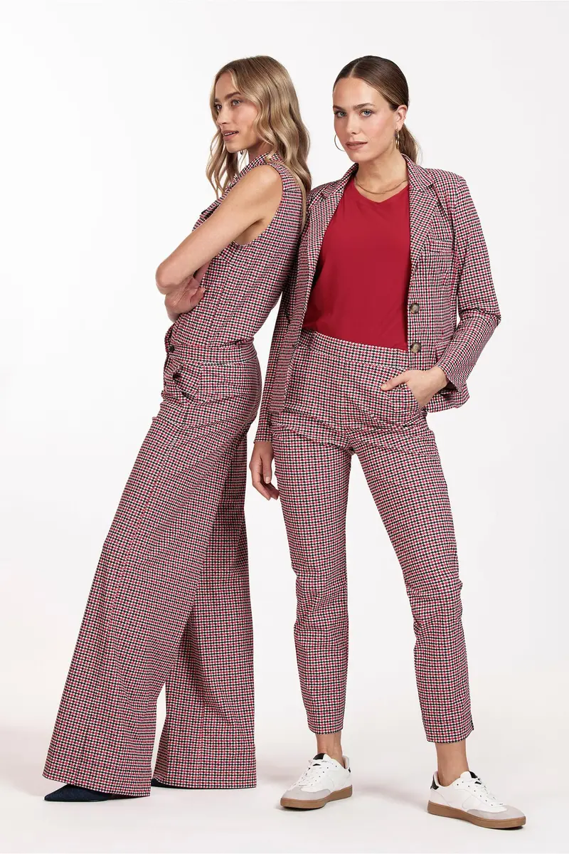 Studio Anneloes | Burnice check jumpsuit