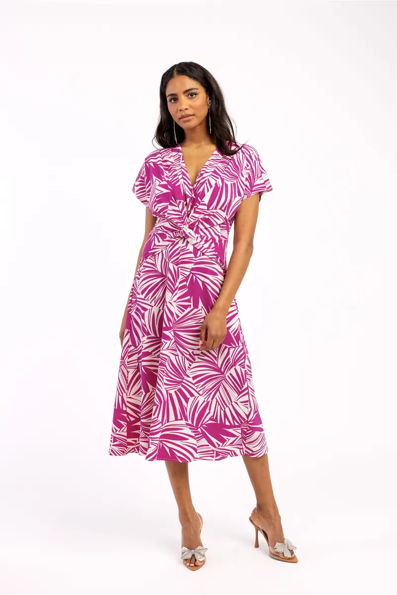 Studio Anneloes | Cleo palm dress