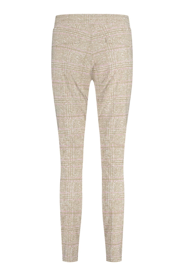 Studio Anneloes | Downstairs bonded check trousers