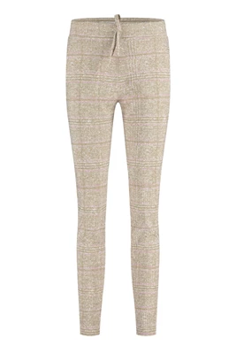 Studio Anneloes | Downstairs bonded check trousers