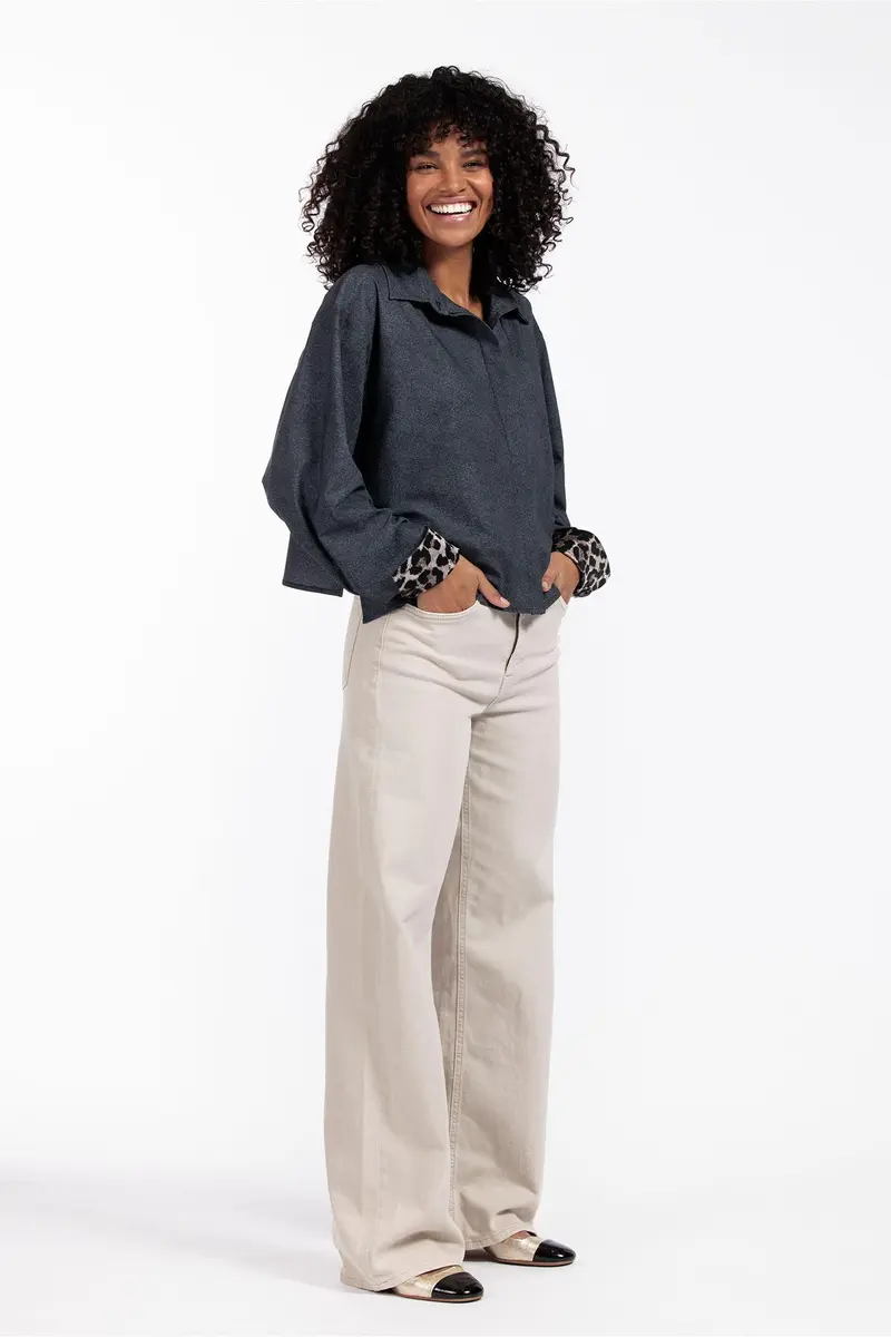 Studio Anneloes | Dyanna denim blouse