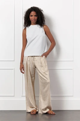 Studio Anneloes | Ebony bnd pinstripe top