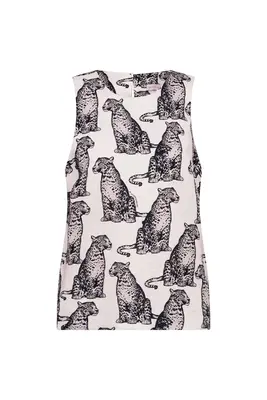 Studio Anneloes | Ebony panther top