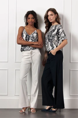 Studio Anneloes | Flair bnd drawstring trousers