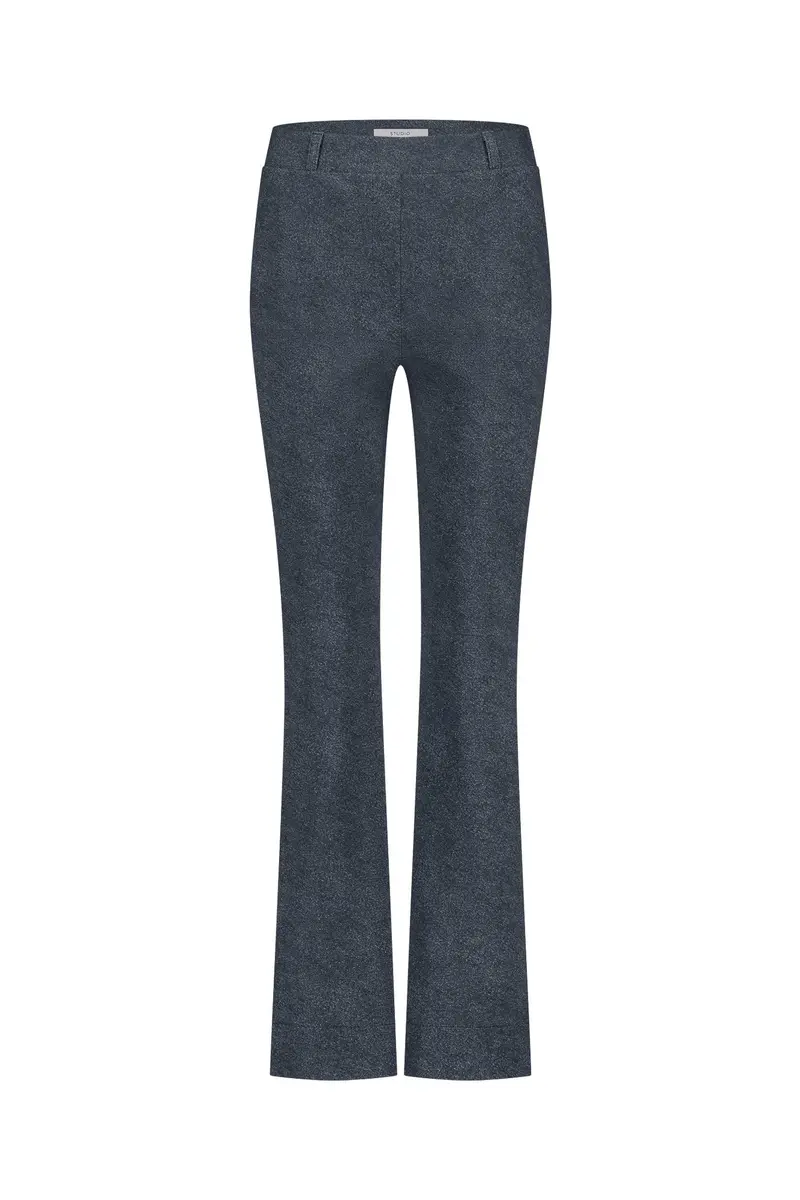 Studio Anneloes | Flair bonded denim trousers
