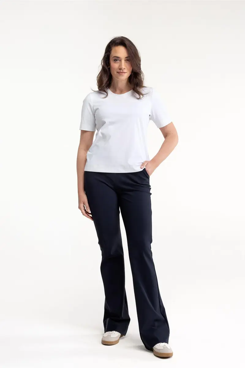 Studio Anneloes | Flair long bonded trousers