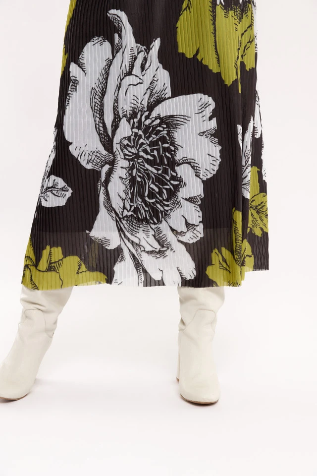 Studio Anneloes | Florine plisse flower skirt