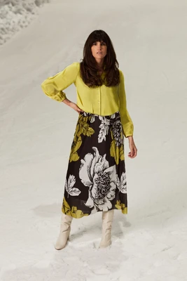 Studio Anneloes | Florine plisse flower skirt