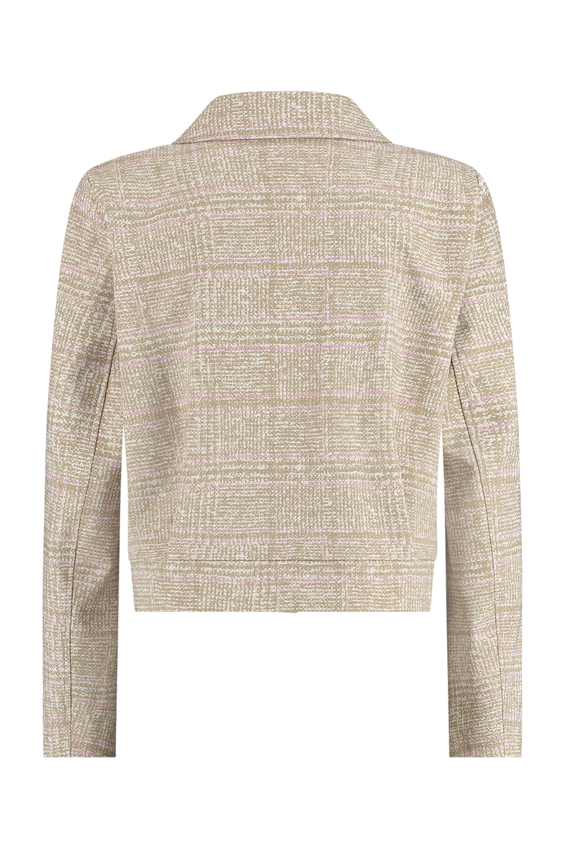 Studio Anneloes | Goldie bonded check jacket