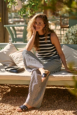 Studio Anneloes | Grace stripe trousers