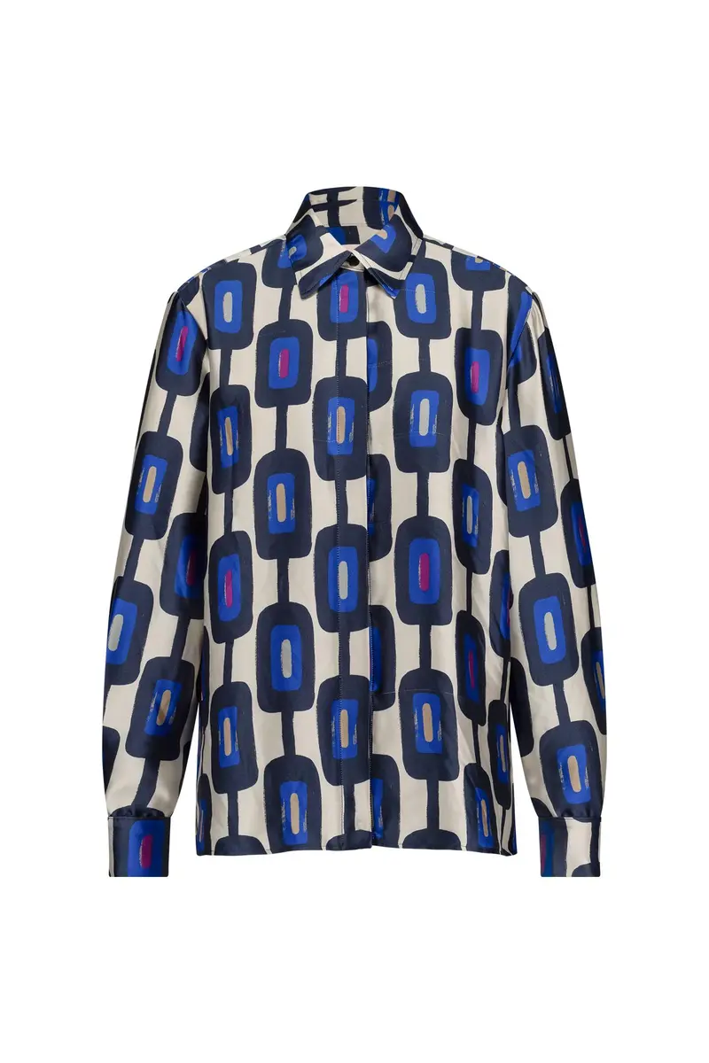 Studio Anneloes | Hiske satin chain blouse