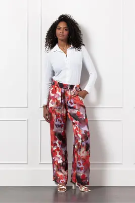 Studio Anneloes | Inky flower trousers