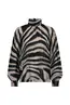 Studio Anneloes | Izza zebra crepe top