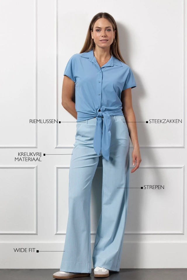 Studio Anneloes | Lexie stripe trousers